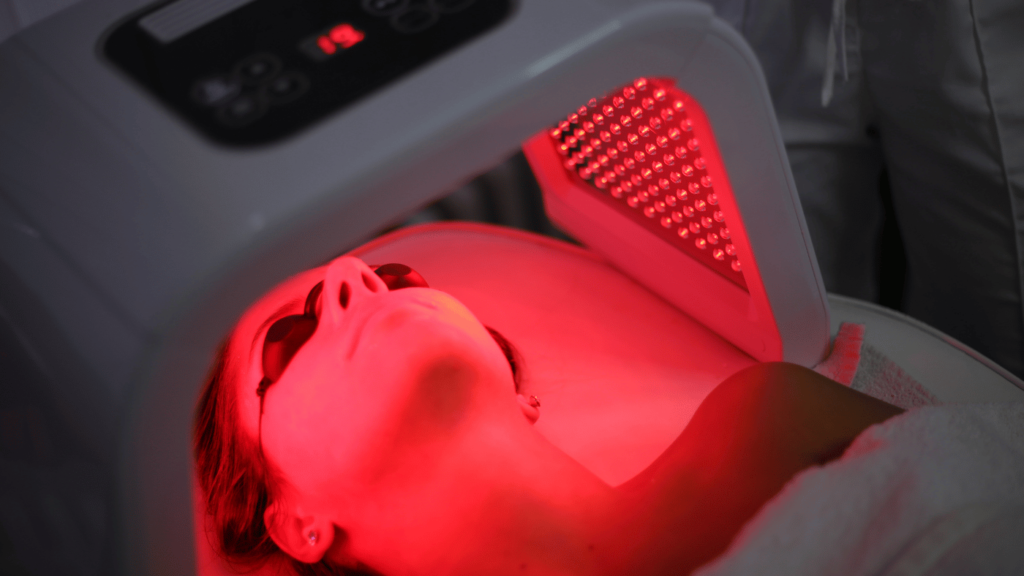Does red light therapy with hyperpigmentation?